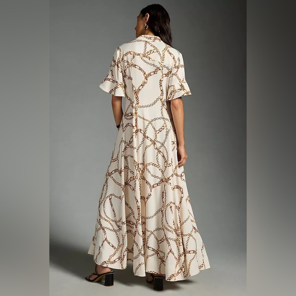 Maeve by Anthropologie Chain Print Maxi Dress – XS - Picture 2 of 6